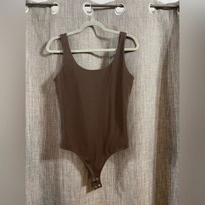 Express Chocolate Brown Bodysuit